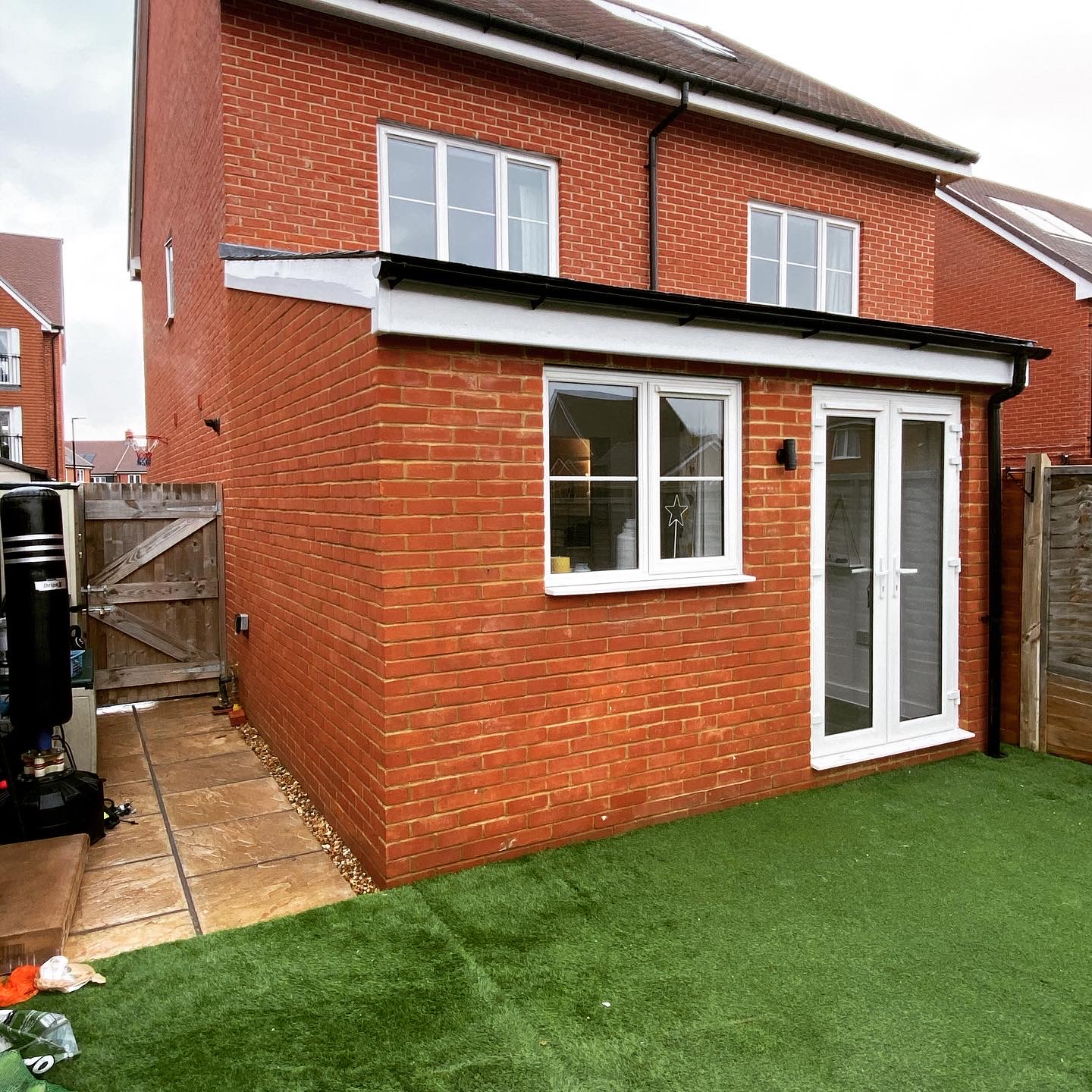 A photo of work done by Cornerstone.