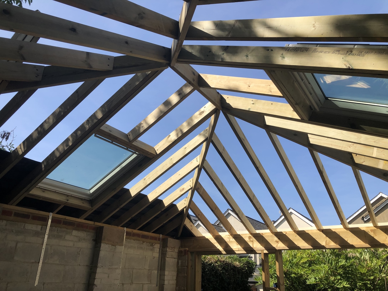 A photo of work done by Cornerstone.