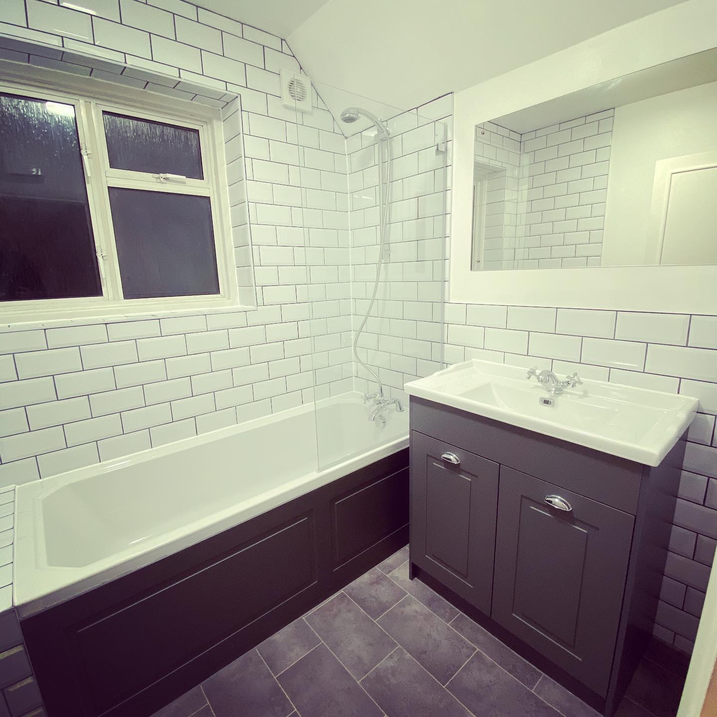A photo of work done by Cornerstone.