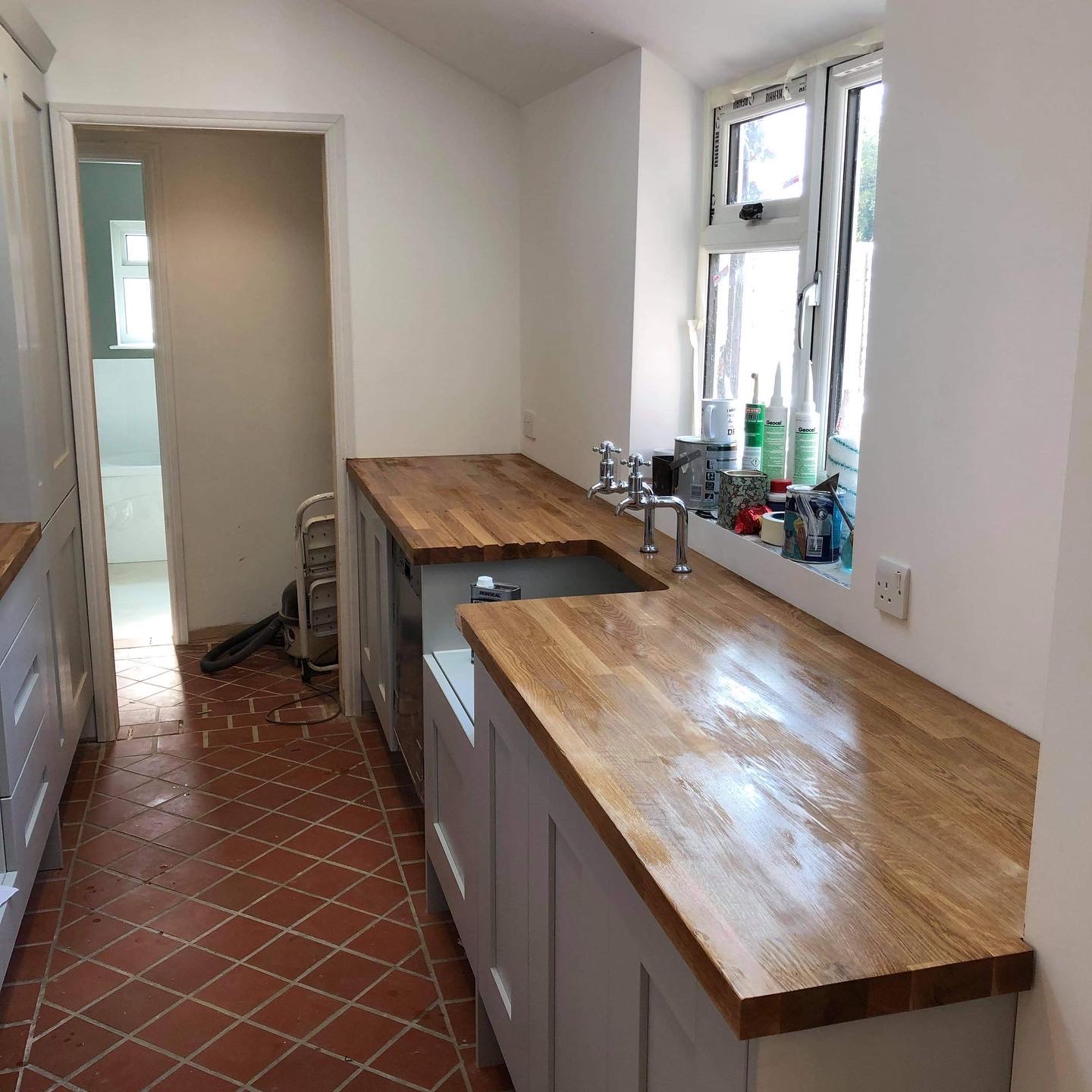A photo of work done by Cornerstone.