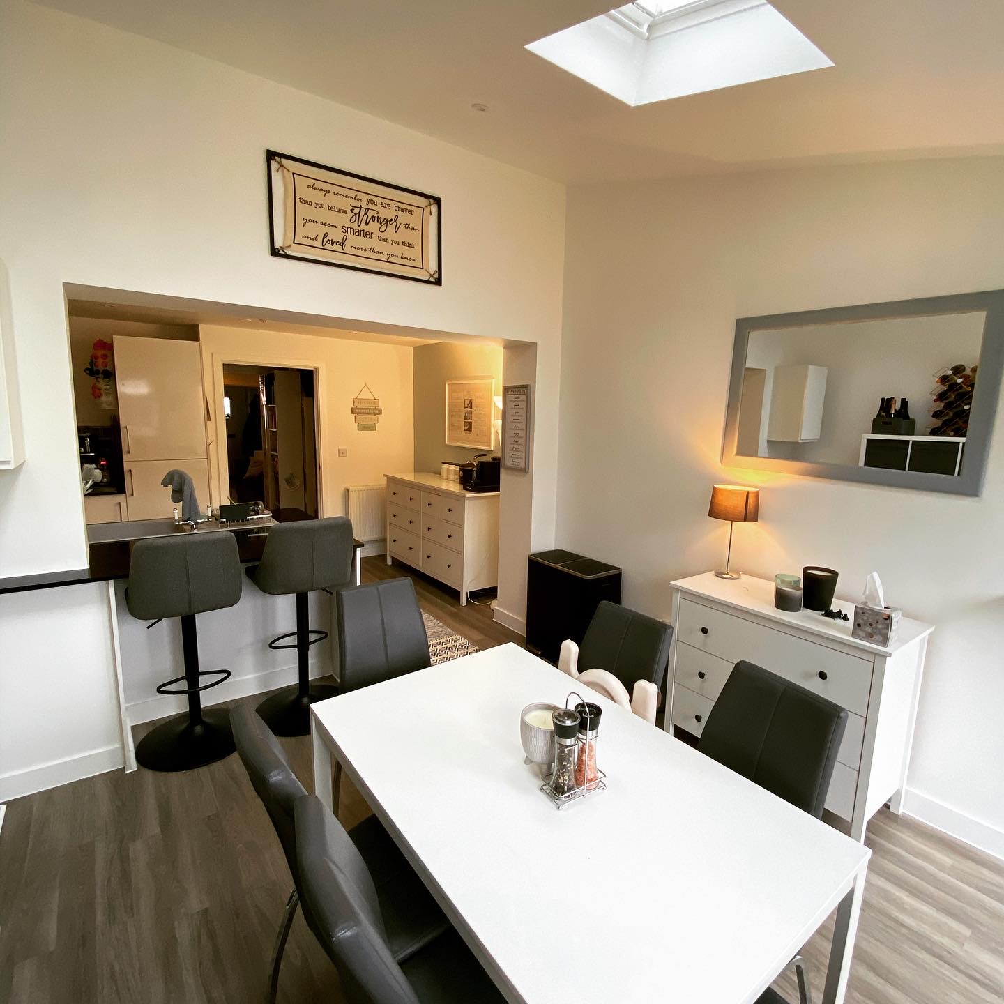 A photo of work done by Cornerstone.