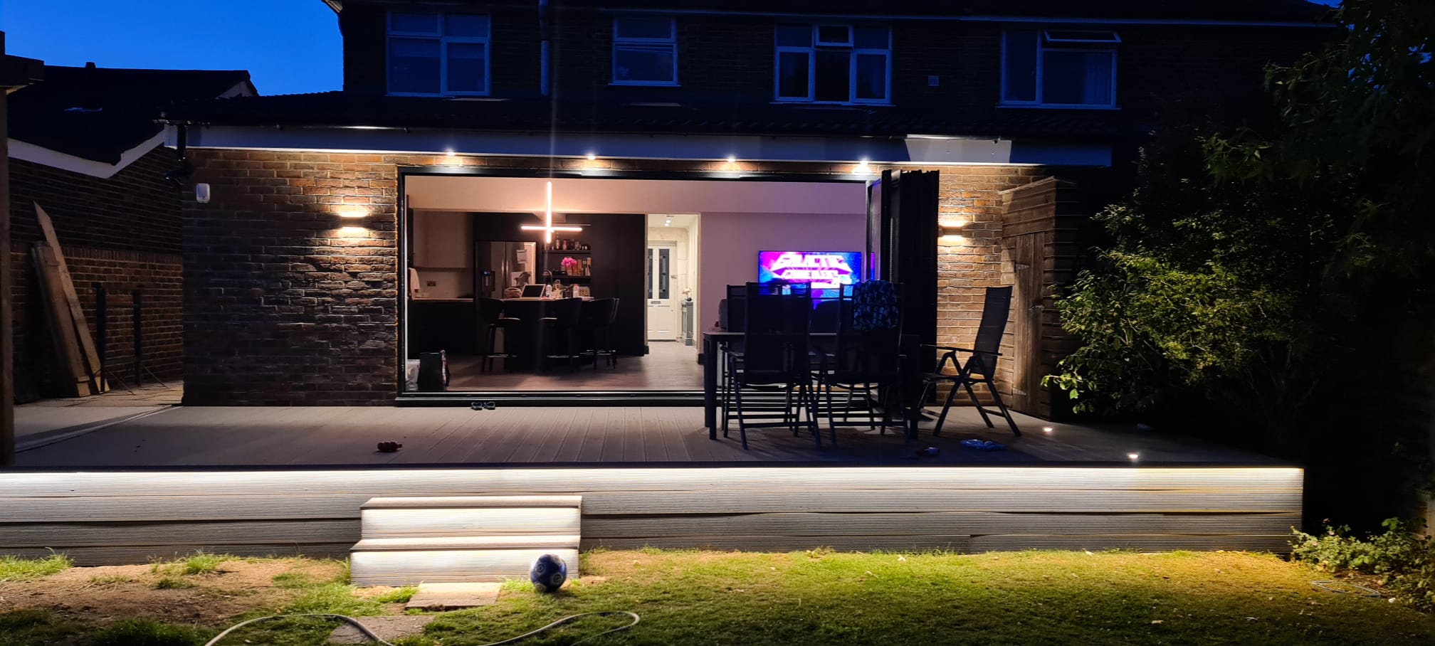 A photo of work done by Cornerstone.