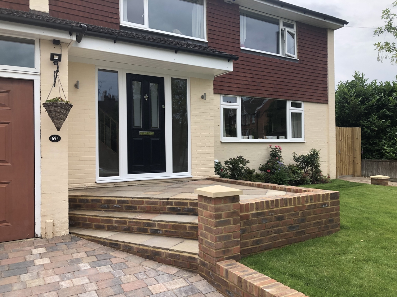 A photo of work done by Cornerstone.